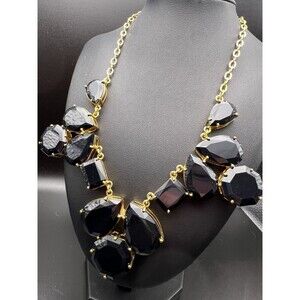 KATE Spade Black Teardrop Necklace